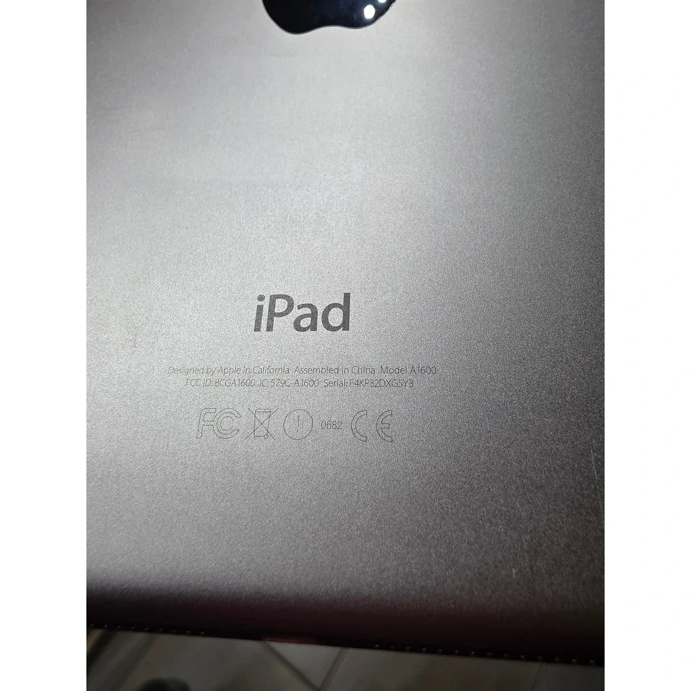 Apple iPad mini‎ 3 Space Gray 16GB Wi-Fi Cellular Model A1600 Tablet